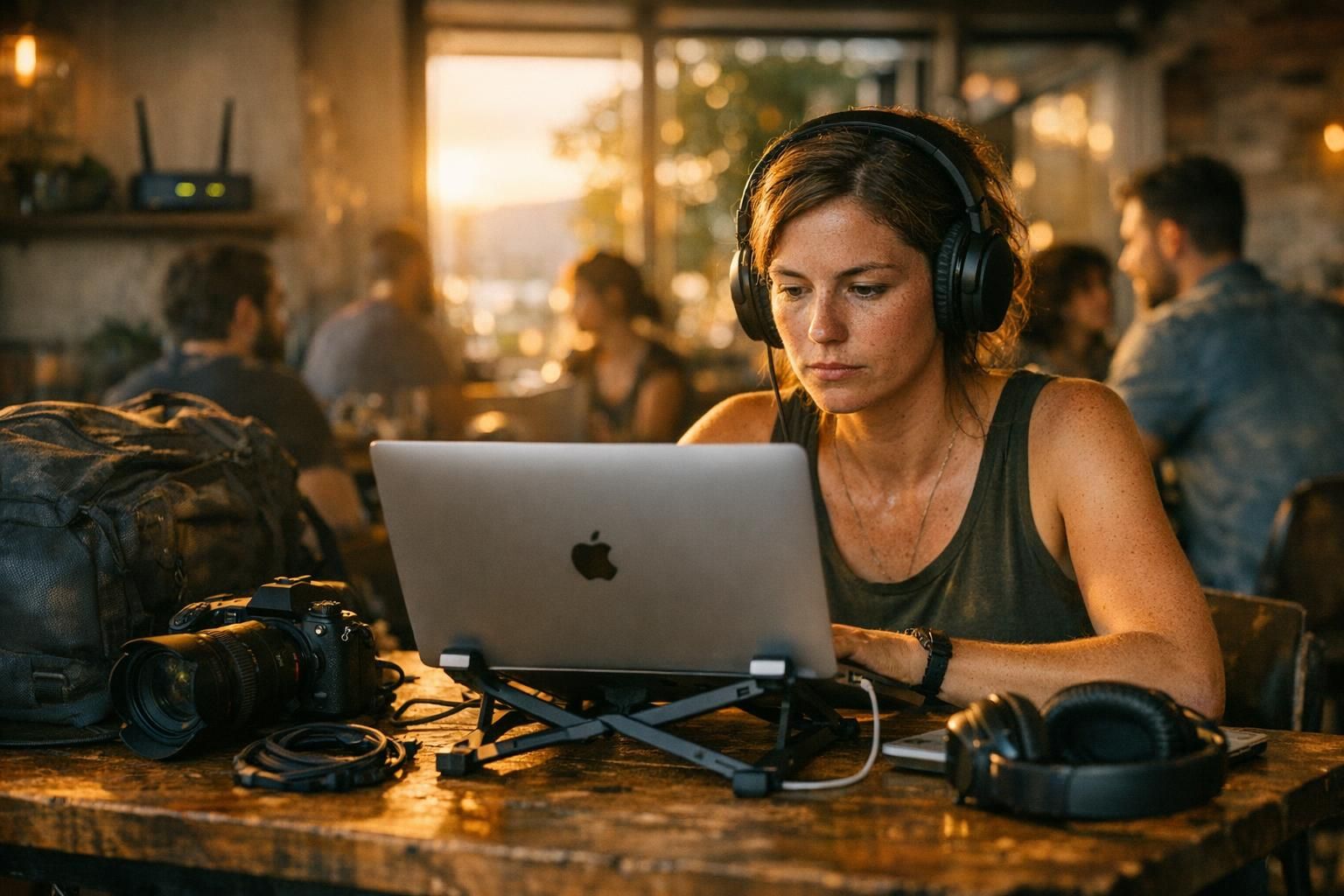 Critères pour choisir sa destination : Wifi, Climat, Communauté.